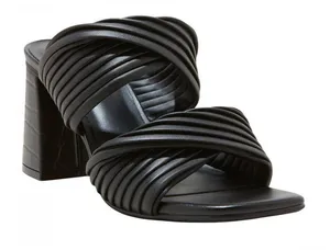NWT a new day Womens Jessa Mule Heels 87931549 Black 8.5M thumbnail 1
