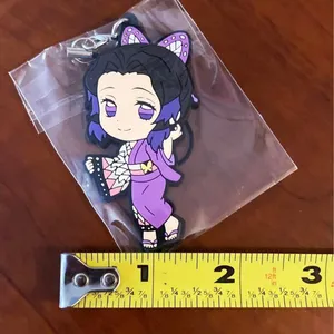 Demon Slayer Anime Shinobu Phone Charm/tech Accessory/keychain thumbnail 2