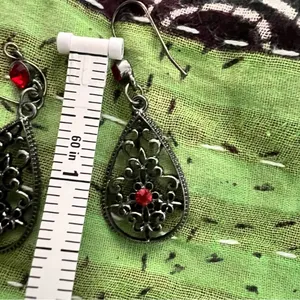 Victorian Style Goth Drop Earrings – For When You’re Haunting in Style thumbnail 4