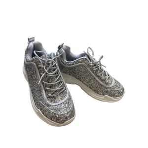 Wild Diva Lounge women’s silver sparkling shoe/ sneakers size 7.5 SKU 3544 thumbnail 8