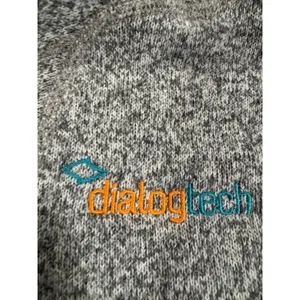 Patagonia Better Sweater DialogTech Logo Gray Quarter Zip‎ Pullover Jacket XS thumbnail 2