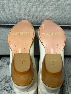 Tecovas The Annie Boots in Bone Size 7.5 thumbnail 10