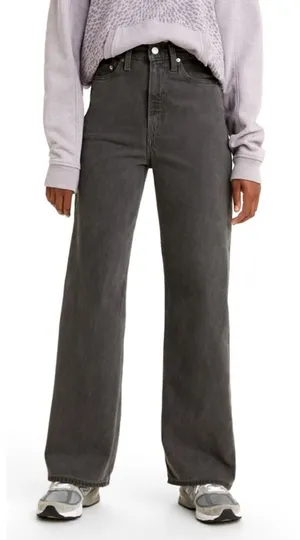 Levi’s • WellThread® High Loose Women's Jeans baggy wide leg Silver Bloom grey thumbnail 1