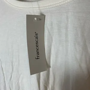 NWT Francesca's women white T-shirt size XXS ff thumbnail 4