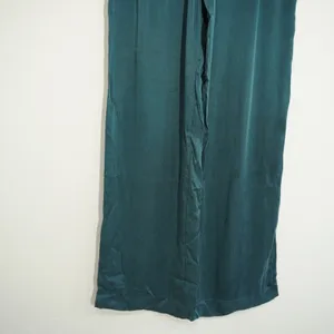 Haven Well Within Size Large NEW Forest Green Wide Leg Lounge Pants Soft Flowy thumbnail 4