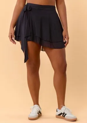 NWT! Blogilates Target X Popflex Viral Women's Dance Studio Wrap Skort Size Large thumbnail 1