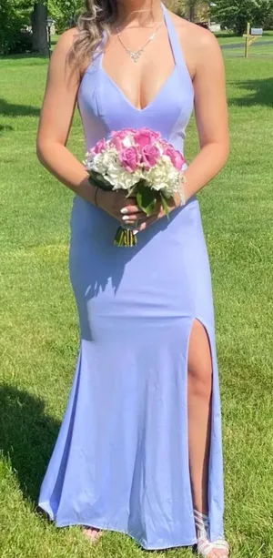 Prom Dress Purple Size 2 thumbnail 1