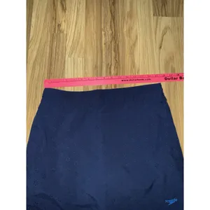 Speedo Women's Navy Blue Skort Sz Small Eyelet Cut‎ Shorts UPF 50+ Protection thumbnail 6
