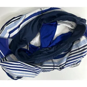 Athleta Womens Athletic Striped Lined‎ Blue/White Shorts Size XS thumbnail 6