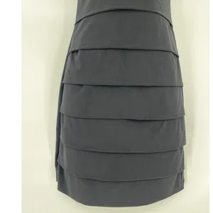 B.Darlin Sequin Tiered Cocktail Dress Sz 3/4 Y2K Glam HOCO Party Holiday Black thumbnail 4