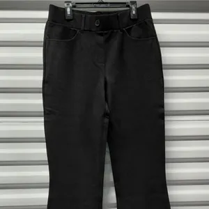 Betabrand 7 Pocket Bootcut Dress Yoga Pants Size Medium Petite Black Stretch thumbnail 5