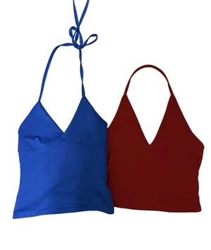 Shein Tops Halter thumbnail 1
