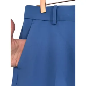 Ann Taylor Womens Jayne Straight Leg Trouser Pants Blue Size 4 Career Office thumbnail 10