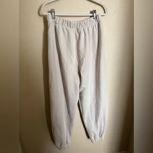 Klassy Network Oversized Joggers Sz‎ XL Stone Cream NEW thumbnail 4
