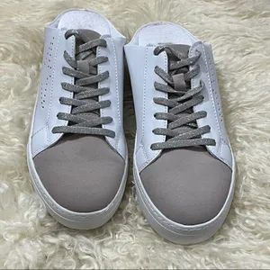 Steven By Steve Madden White Slip On Vegan Leather Sneakers 8M thumbnail 2