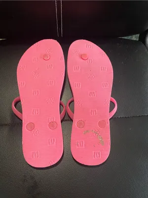 GAP Women's Hot Pink T-Strap Flip Flop Sandals size 9 thumbnail 7