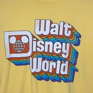 WALT DISNEY‎ WORLD Official Parks Retro T-Shrit, Adult Large thumbnail 3