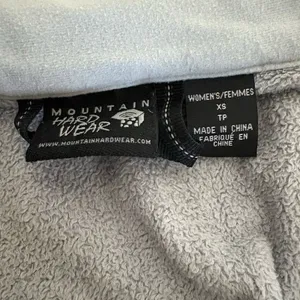Mountain Hardware Gray Zip-Up Jacket XS thumbnail 3