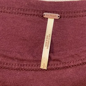 Free People | Penny Embellished-Sleeve Top In Wine | Small thumbnail 9