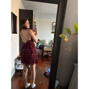 J.O.A. Lace Halter Neck Mini Dress thumbnail 3