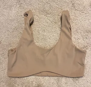 Tan Sports Bra thumbnail 1