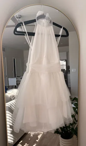 Tulle Mini White Dress Hello Molly Red Carpet Girl thumbnail 1