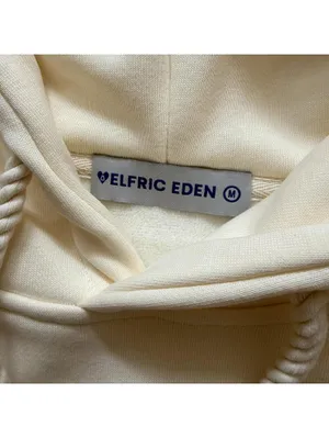 Aelfric Eden Denim Star Hoodie Oversized Sweatshirt Sweater Women's Size Medium thumbnail 7
