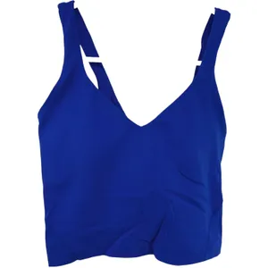 Lululemon Align Tank Top Cropped Light Support A/B Cup Galactic Cobalt 2 thumbnail 2