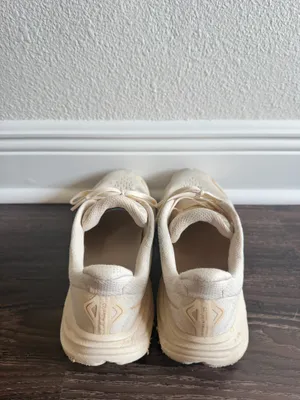 Hoka Clifton 10 Running Shoes Cream thumbnail 5