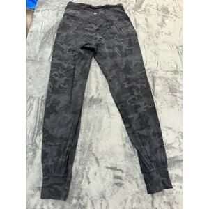 Lululemon Align Jogger Womens Black Gray Camo Nulu High Rise Pants 6 thumbnail 2