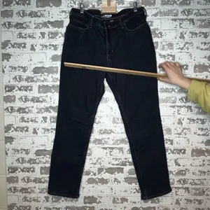 Carhartt | women fleeced lined denim jeans relaxed fit thumbnail 6