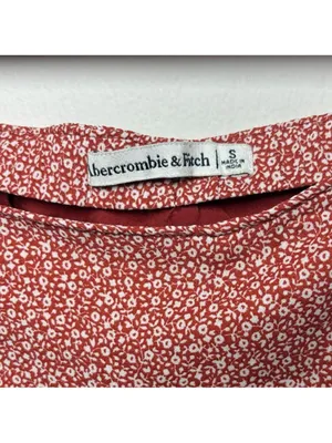 $55 NWOT Abercrombie & Fitch ditsy floral mini skort S thumbnail 6