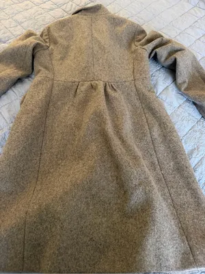 J. Crew Gray Wool Lined Dress Coat Womens Size 4 thumbnail 5