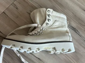 Arlene Combat Boot 6.5 Beige Tan thumbnail 7