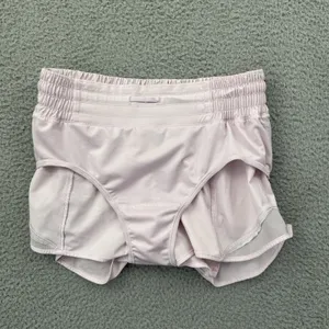 Lululemon Hotty Hot Shorts High Rise 2.5" Flush Pink Athletic Athleisure Women 4 thumbnail 3