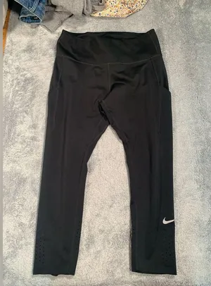 Nike dri-fit black leggings large thumbnail 1