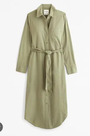 Abercrombie women’s belted dress thumbnail 1