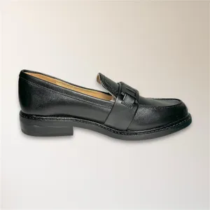 Rockport Harleen Loafer Womens 5M Black Leather Slip On Comfort‎ Dress Shoes NWB thumbnail 2