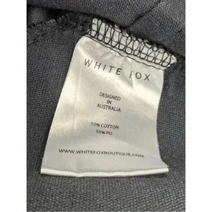 White Fox Hopeful For Today Faux Leather Pants Women’s Medium thumbnail 3