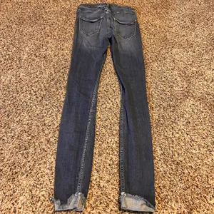 Hollister High Rise Jean Legging‎ Womens Size 25x30 Blue Stretch Cropped Raw Hem thumbnail 7