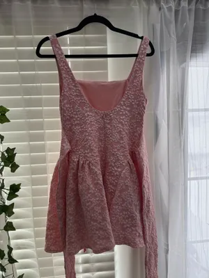 Shop Cider Pink Basque Dress thumbnail 2