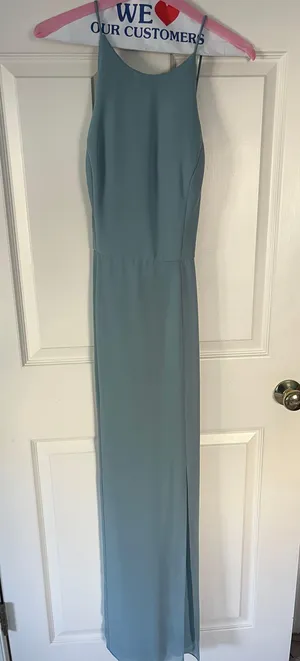 Dessy gown Green Size 10 thumbnail 1
