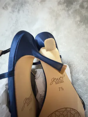 Badgley Mischka Jewel Loren Ankle Strap Heels size 7.5- brand new! thumbnail 9
