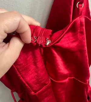 Hello Molly Red Dress thumbnail 7