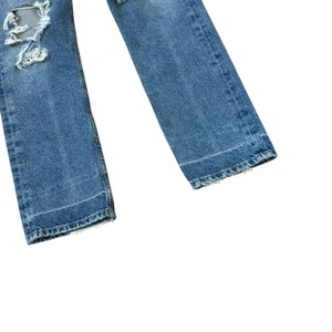 Citizens of Humanity Charlotte High Rise Straight Jeans Soiree Wash Distressed thumbnail 7