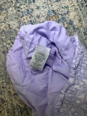 Altar'd State Winnie Floral Tiered Mini Skirt Purple Size L thumbnail 4