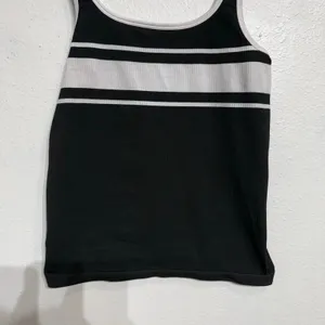 Athleta Black Ribbed Renew Seamless Square Neck Tank Top Sz S thumbnail 4