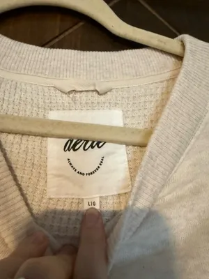 Aerie Crewneck Sweatshirt Oversized thumbnail 2