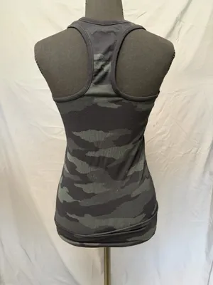 Black and grey camo athleta tank thumbnail 3
