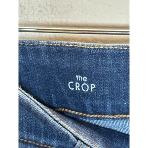 Liverpool Chloe Pull-On Jeans Womens 4 Blue Crop Cantrell Stretch Denim thumbnail 13